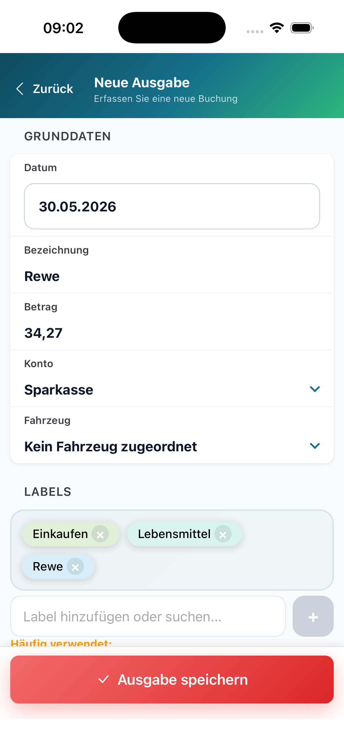 Ausgaben